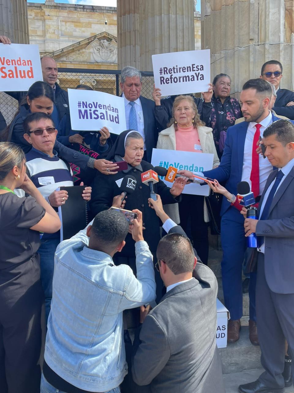 Los ciudadanos dicen que no respaldan las reformas.