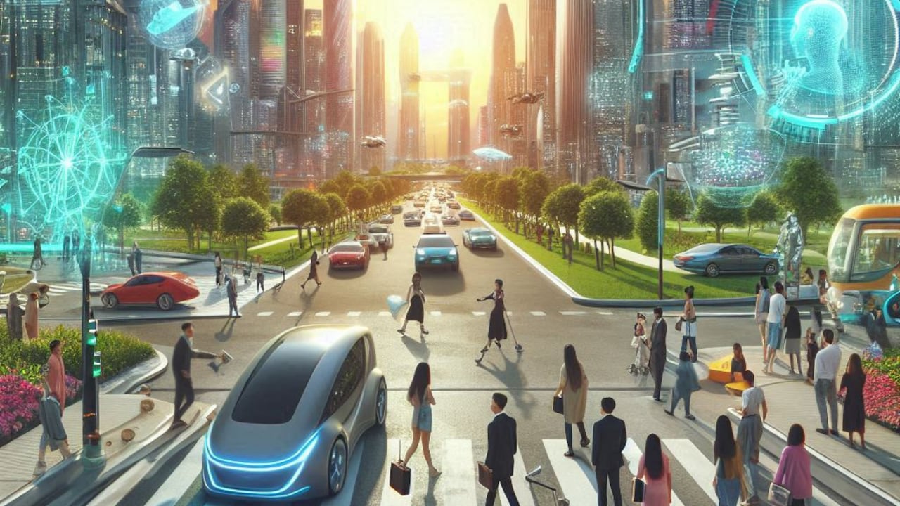 La inteligencia artificial reveló un panorama sobre cómo se verá el mundo en el 2050.