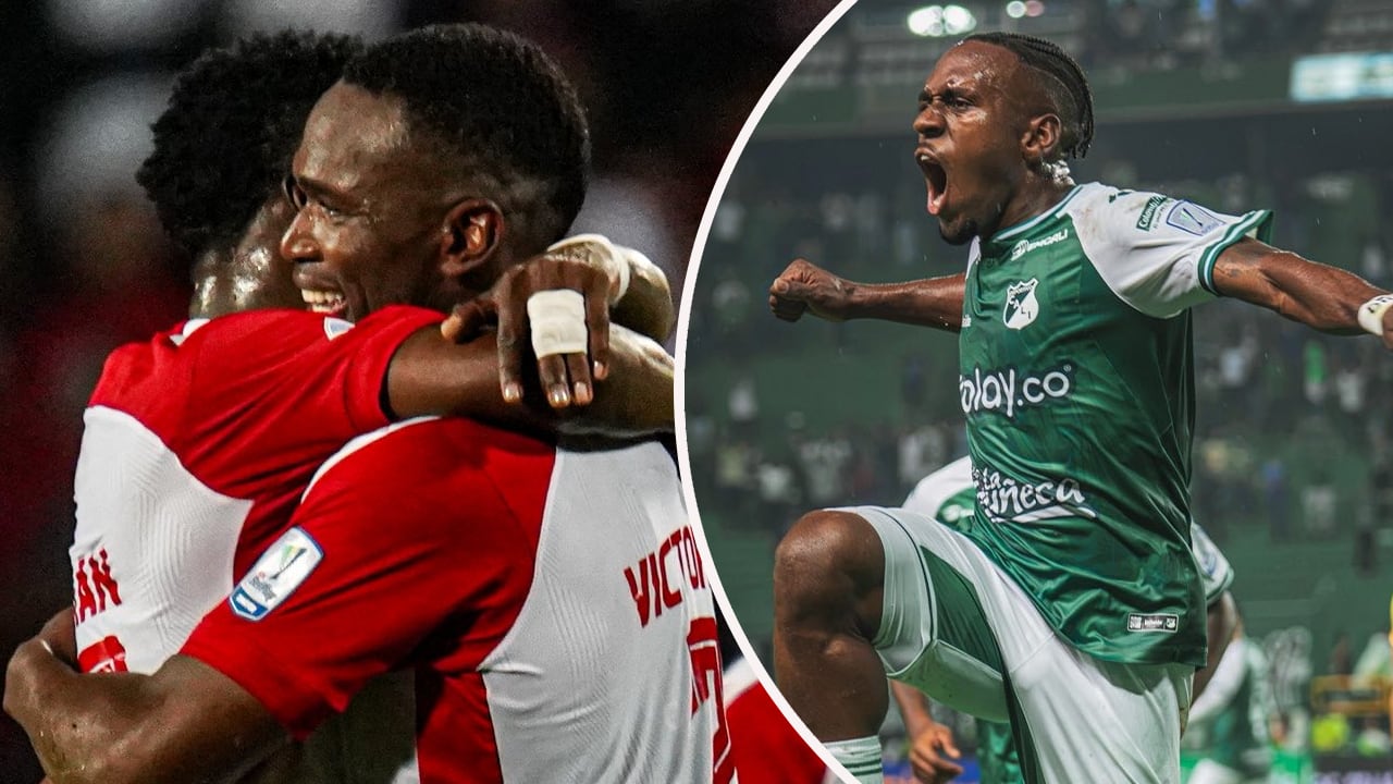 Santa Fe y Deportivo Cali vienen en racha positiva