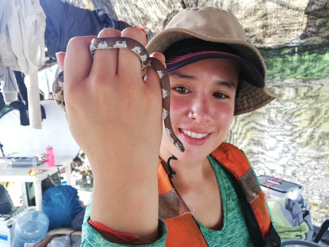 Ángela Aristizábal Botero, candidata a doctora en ciencias biológicas y educadora ambiental de la Corporación CDA.