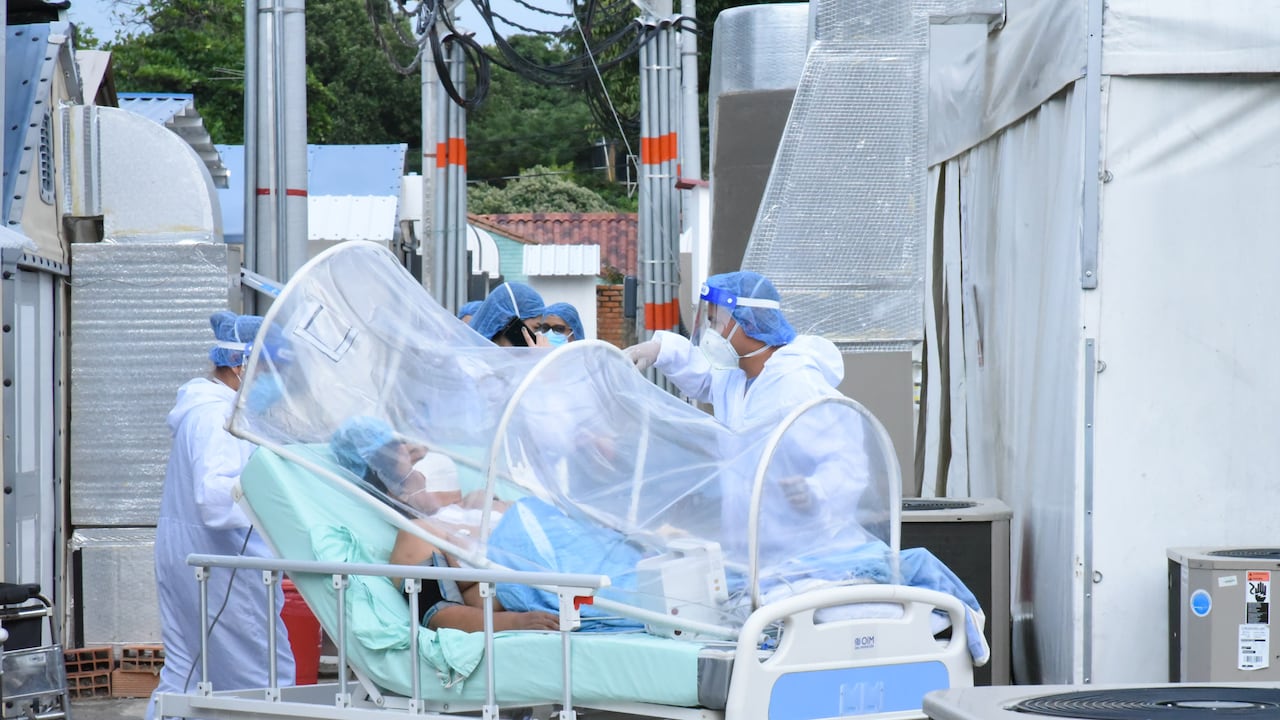 Hospital Erasmo Meos en la ciudad de Cacti
Enero 15 del 2021
Foto: Milena Bernal