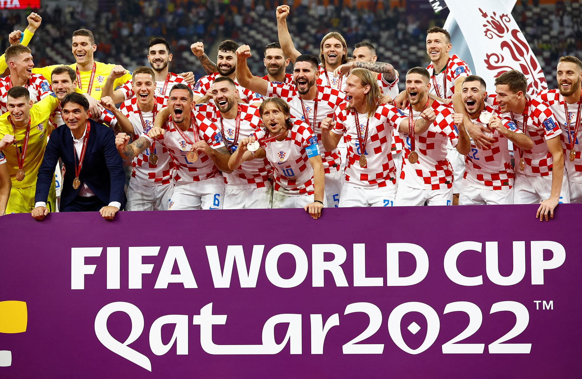 En imágenes. Croacia se queda con el tercer puesto en Qatar 2022