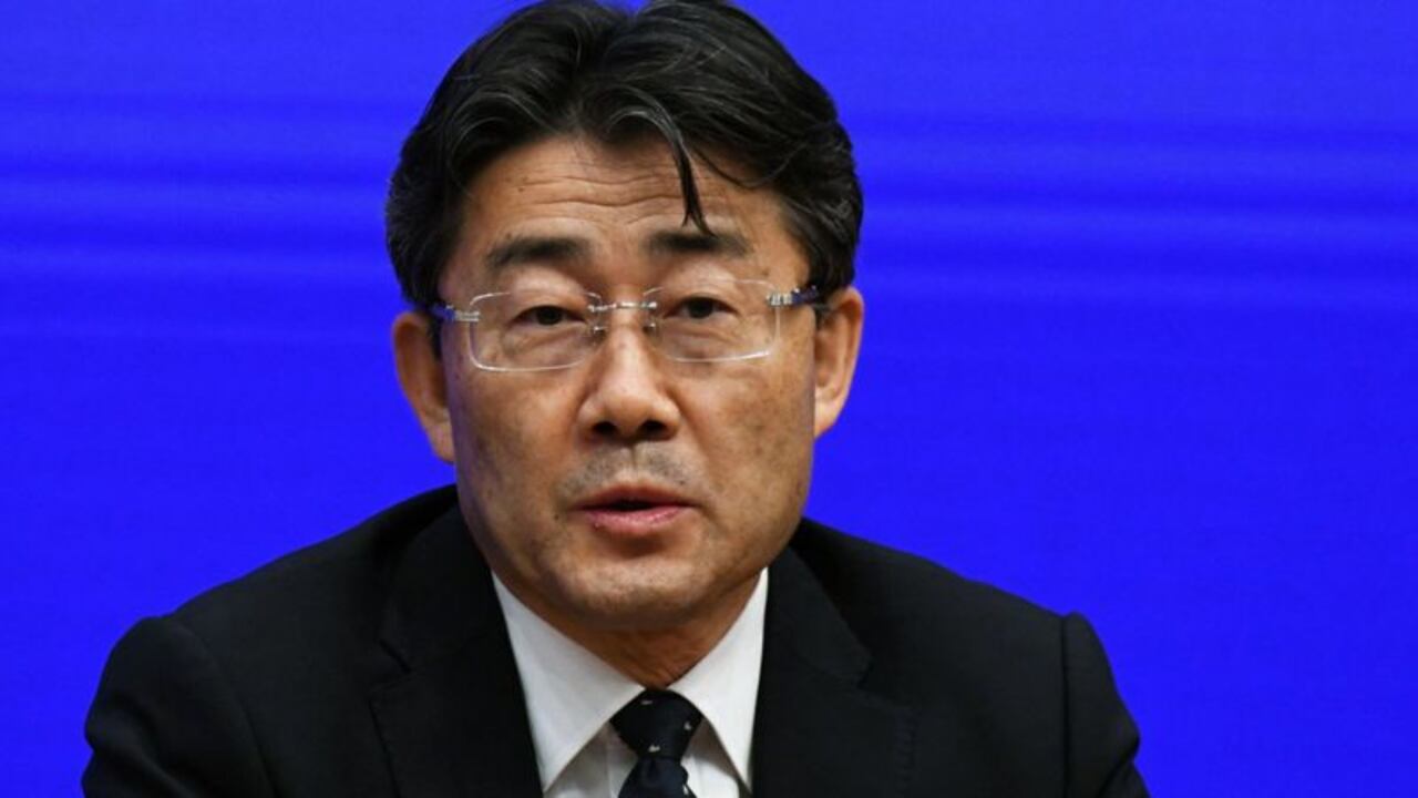 El director del Centro para el Control de Enfermedades de China, George F Gao, 22 de enero de 2020.