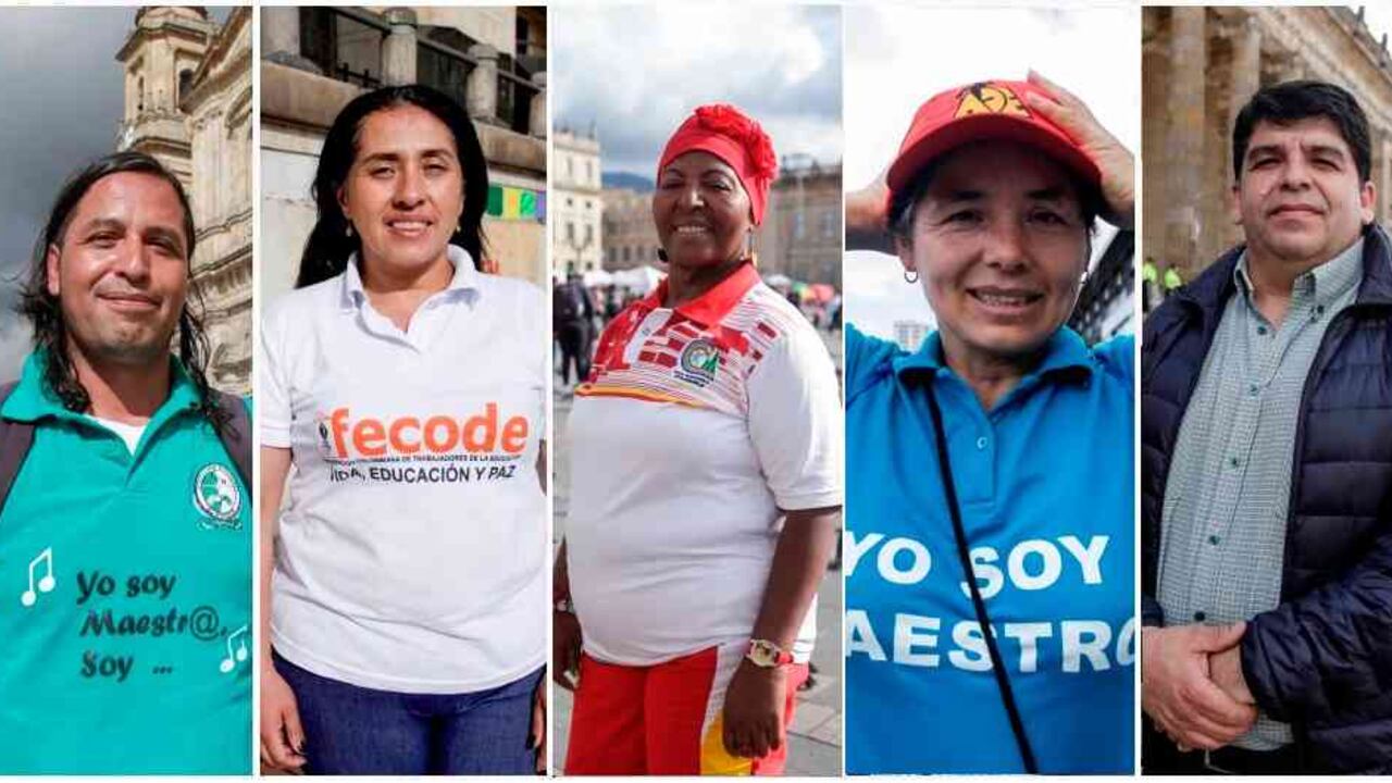 El sindicato está ganando un rol importante dentro de la movilización por la educación pública. Foto:Diana Rey Melo/ SEMANA.