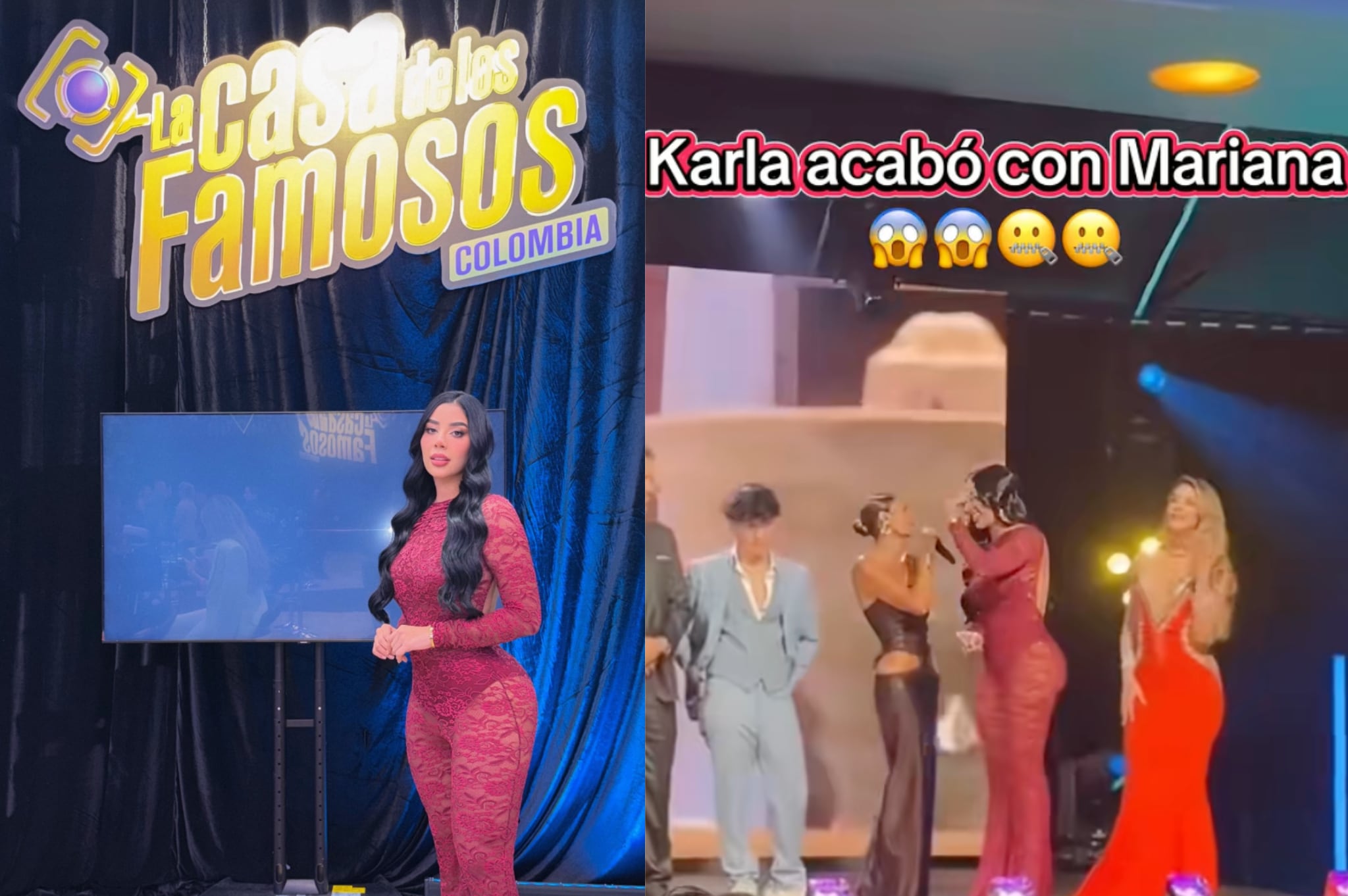 Carla Giraldo lanzó fuerte pregunta a Mariana Zapata en gala previa de 'La casa de los famosos 3'.