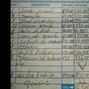 Esta es la factura que les dieron al grupo de mexicanos, luego de pasar el día en Playa Blanca.