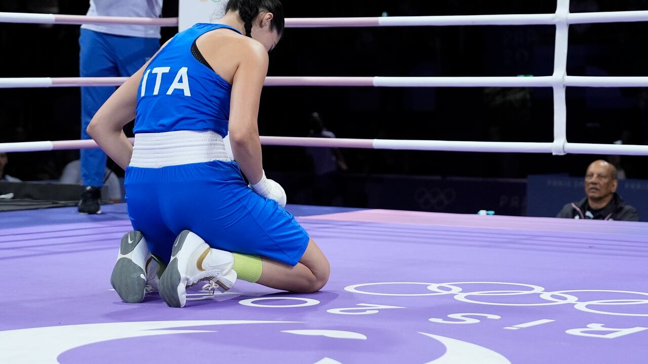 La italiana Angela Carini.