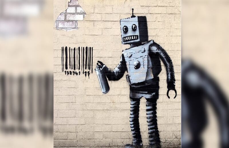 El grafitero británico Banksy es uno de los más populares en Instagram, donde ya tiene casi 660.000 seguidores.
