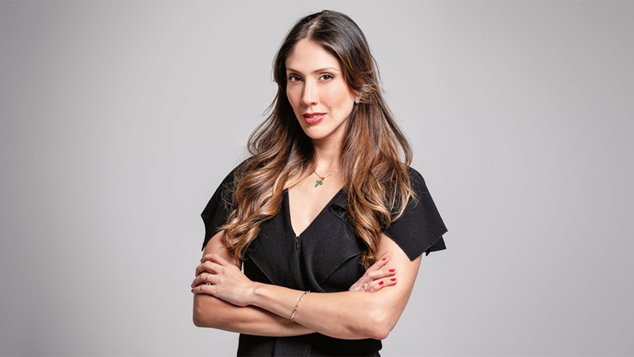 Diana Osorio, esposa de Daniel Quintero, exalcalde de Medellín.