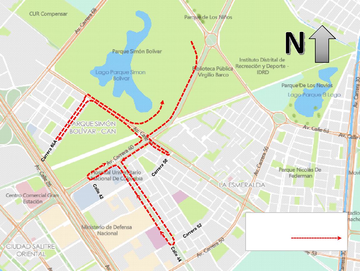La secretaría de Movilidad informa los cierres y desvíos autorizados para que planifique su ruta.