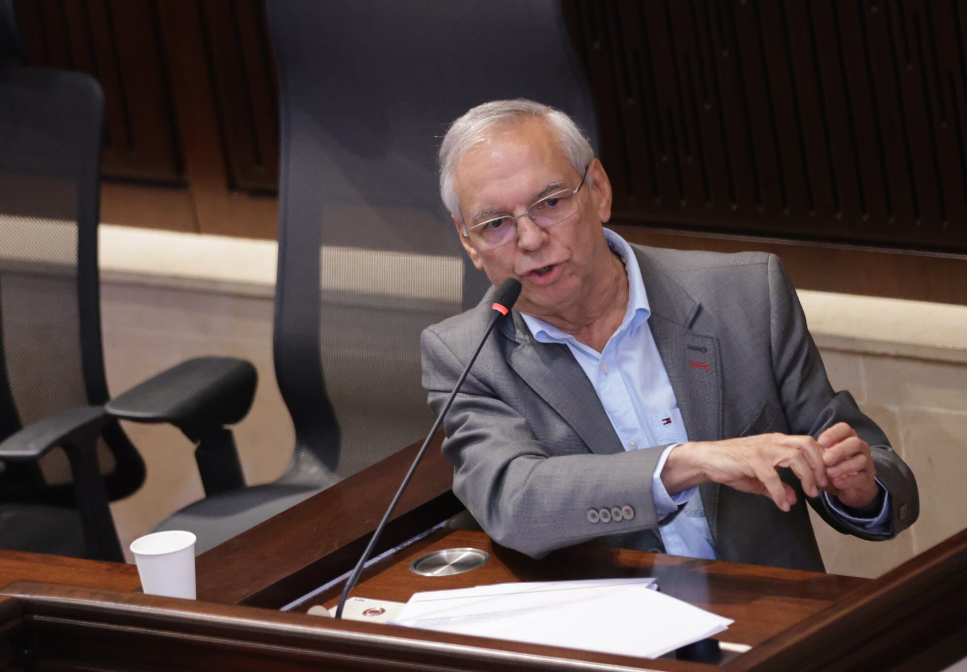 Sesión de las comisiones económicas conjuntas en la Cámara de Representantes