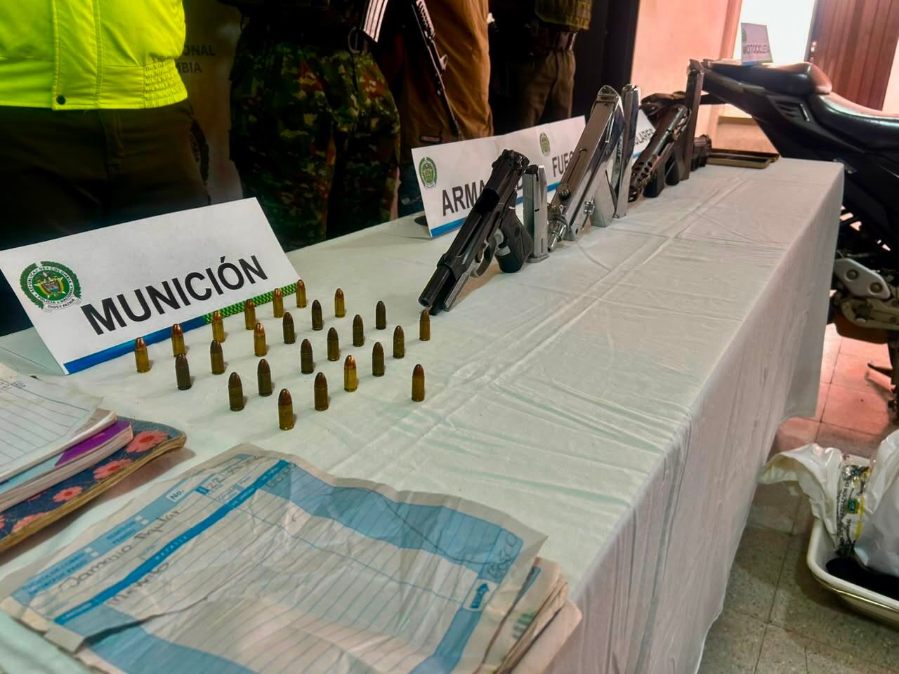 Operación militar contra el Clan del Golfo en Antioquia.