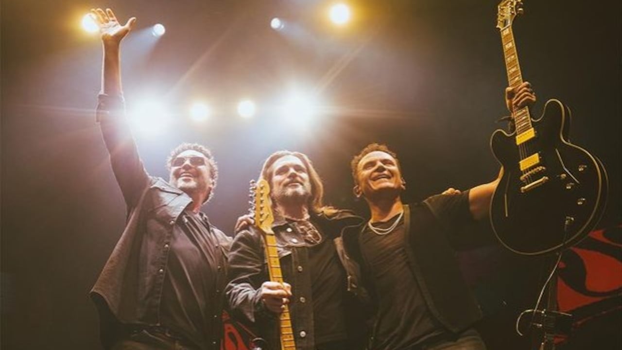 Andrés Cepeda, Juanes, cantaron en el Viajante Tour de Fonseca en el Movistar Arena Foto: Andrés Alvarado