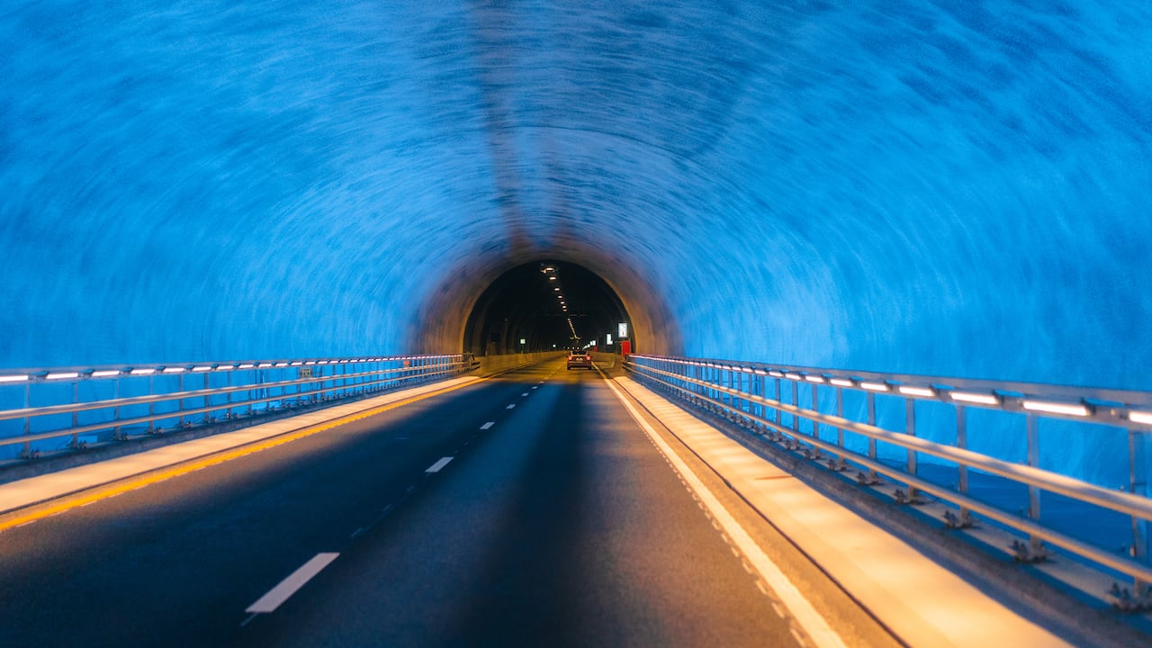 Tunel submarino. Imagen de referencia