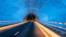 Tunel submarino. Imagen de referencia