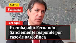 Exembajador Fernando Sanclemente responde por caso de narcofinca