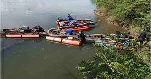 Minería ilegal en río La Miel en Caldas