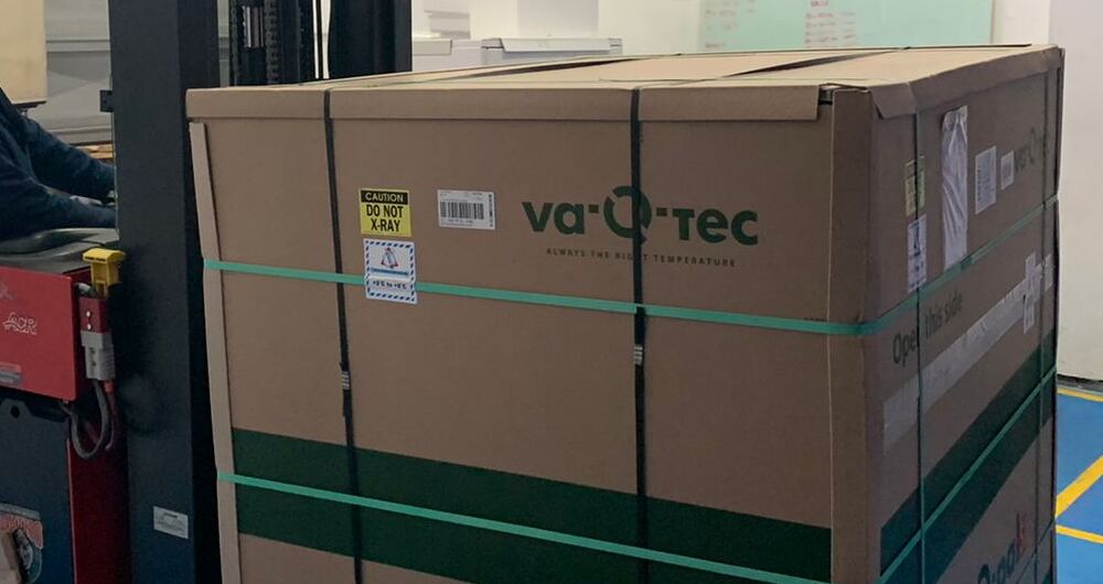 Vacunas de Moderna llegan al país