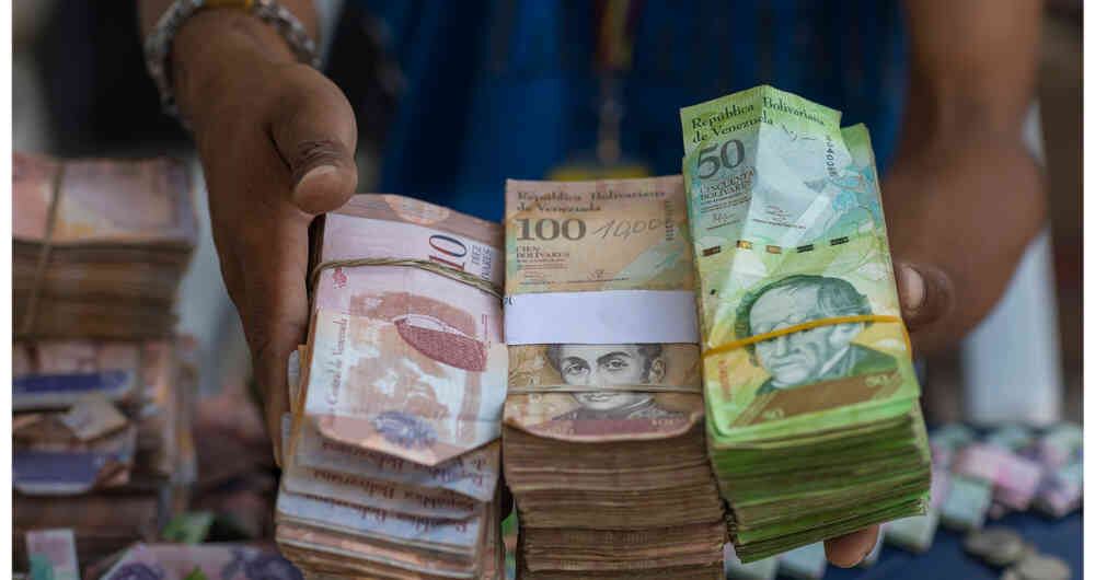 Bolívares, billetes oficiales de Venezuela