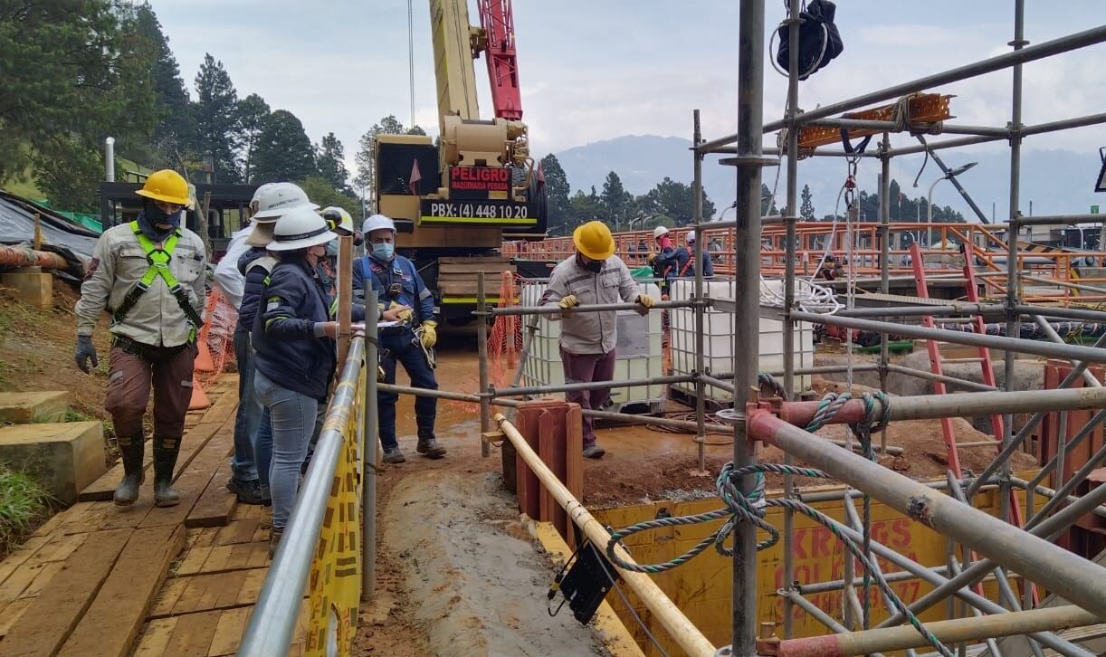 EPM recomendó a los usuarios hacer uso moderado del agua para permitir que el sistema se estabilice. Foto: EPM