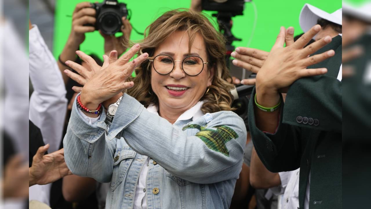 Sandra Torres buscó por tercera ocasión llegar a la presidencia de Guatemala.