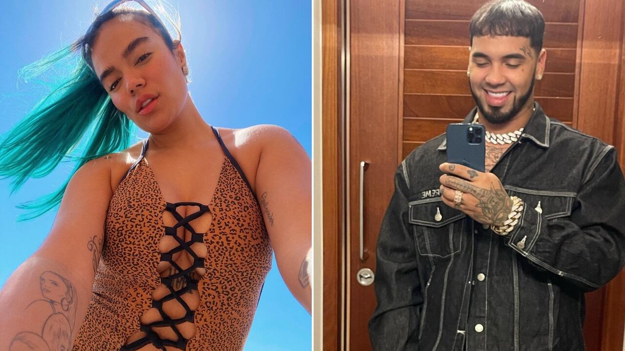 ¿Le tiró a Karol G? La reacción de Anuel tras la presentación de ‘La Bichota’ en Coachella