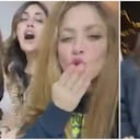 Shakira celebra con amigas