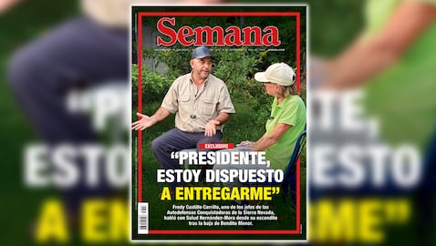 "Presidente, estoy dispuesto a entregarme".