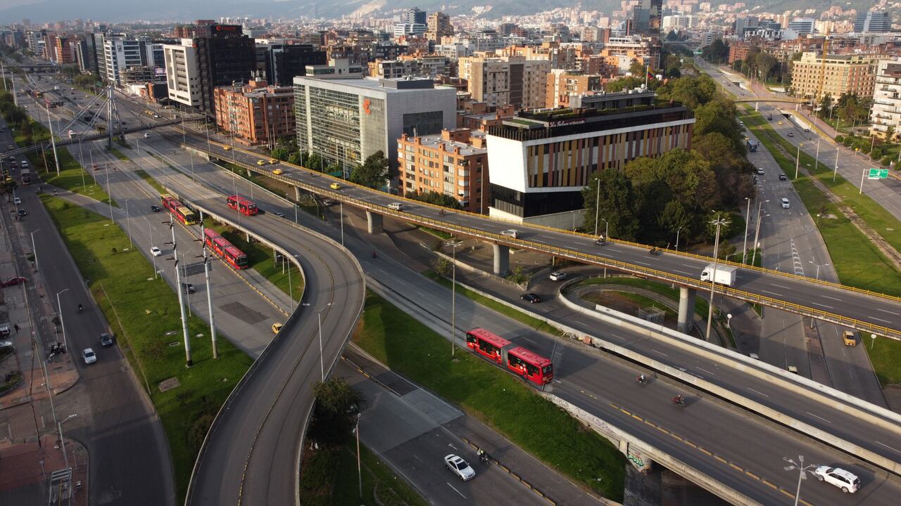 Panorámicas Bogota en cuarentena estricta abril 16 de 2021