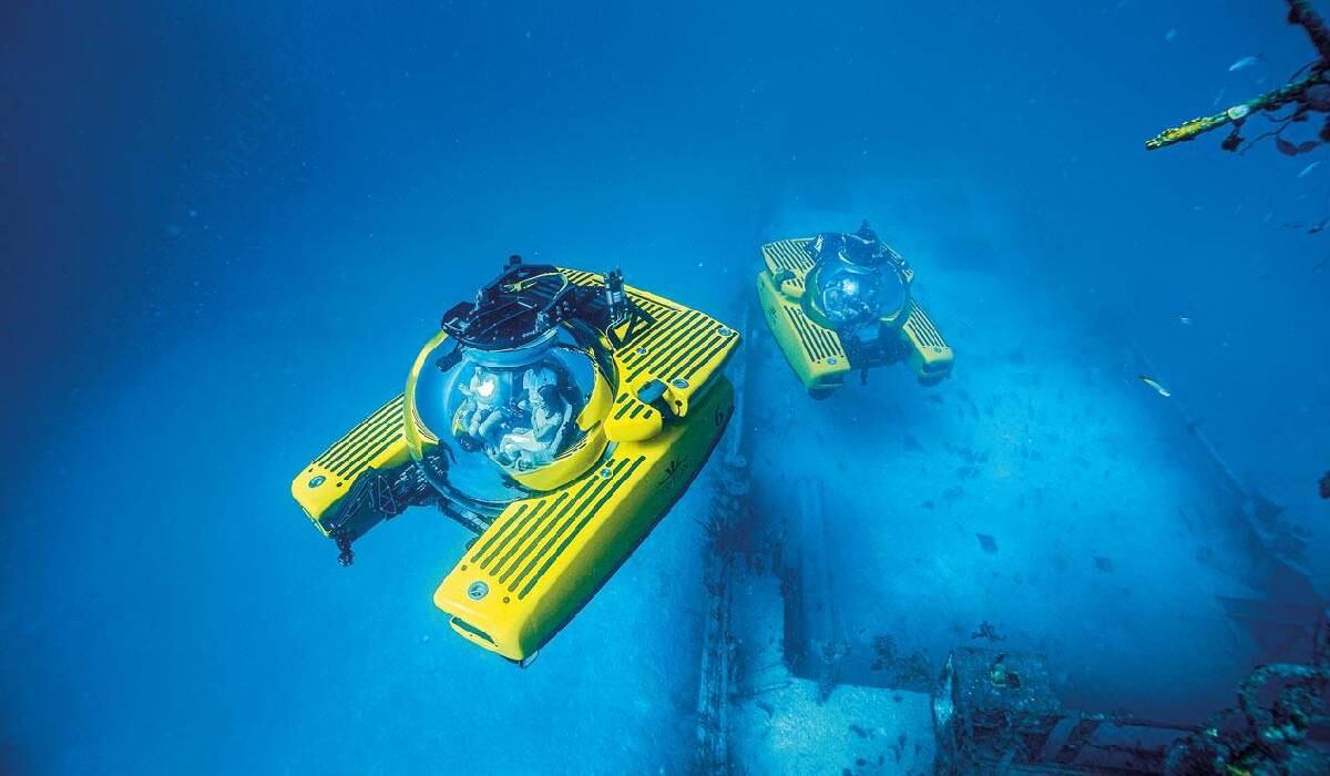 Los clientes de Triton ya han realizado varias inmersiones este año, desde explorar la Fosa de las Marianas, la Gran Barrera de Coral y el Océano Ártico