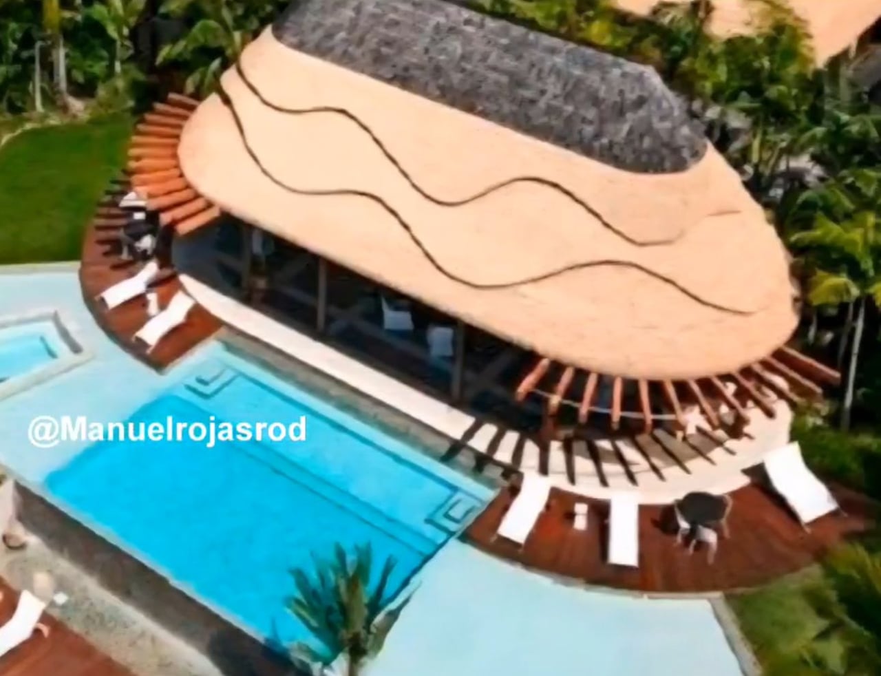 Parte de la mansión que haria parte de la millonaria incautación de Estados Unidos