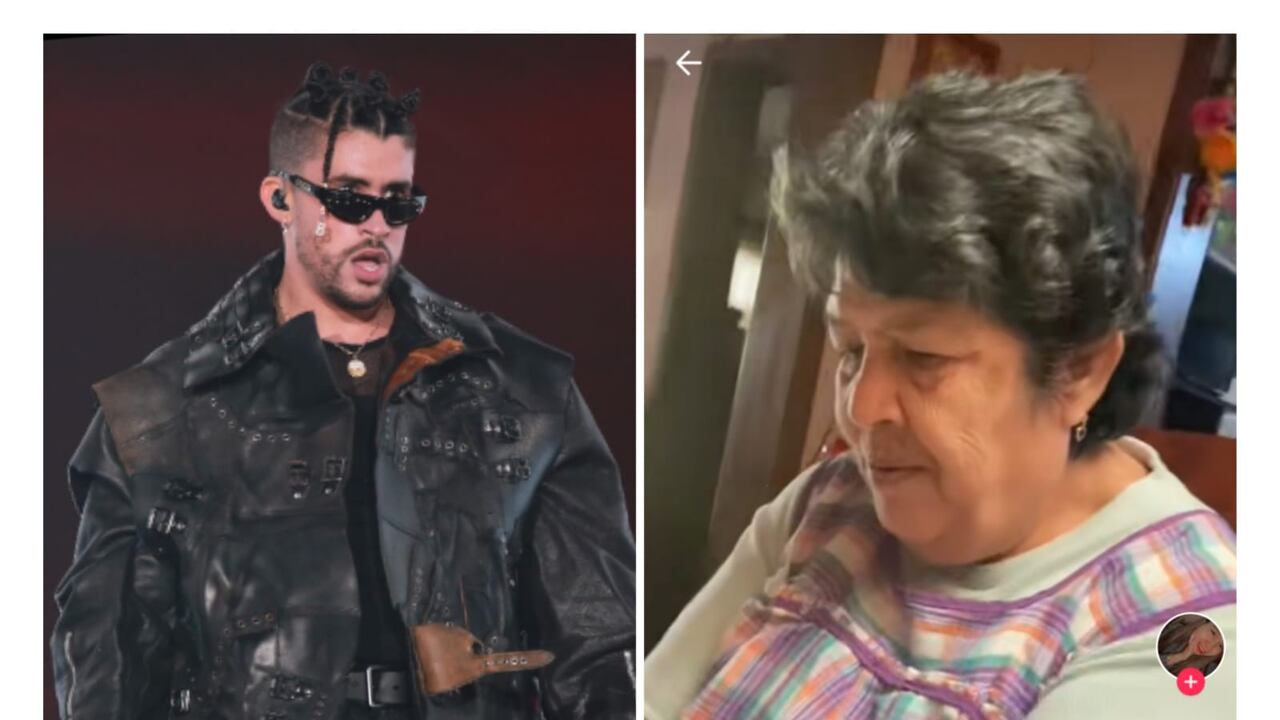 Abuela Mexicana y Bad Bunny