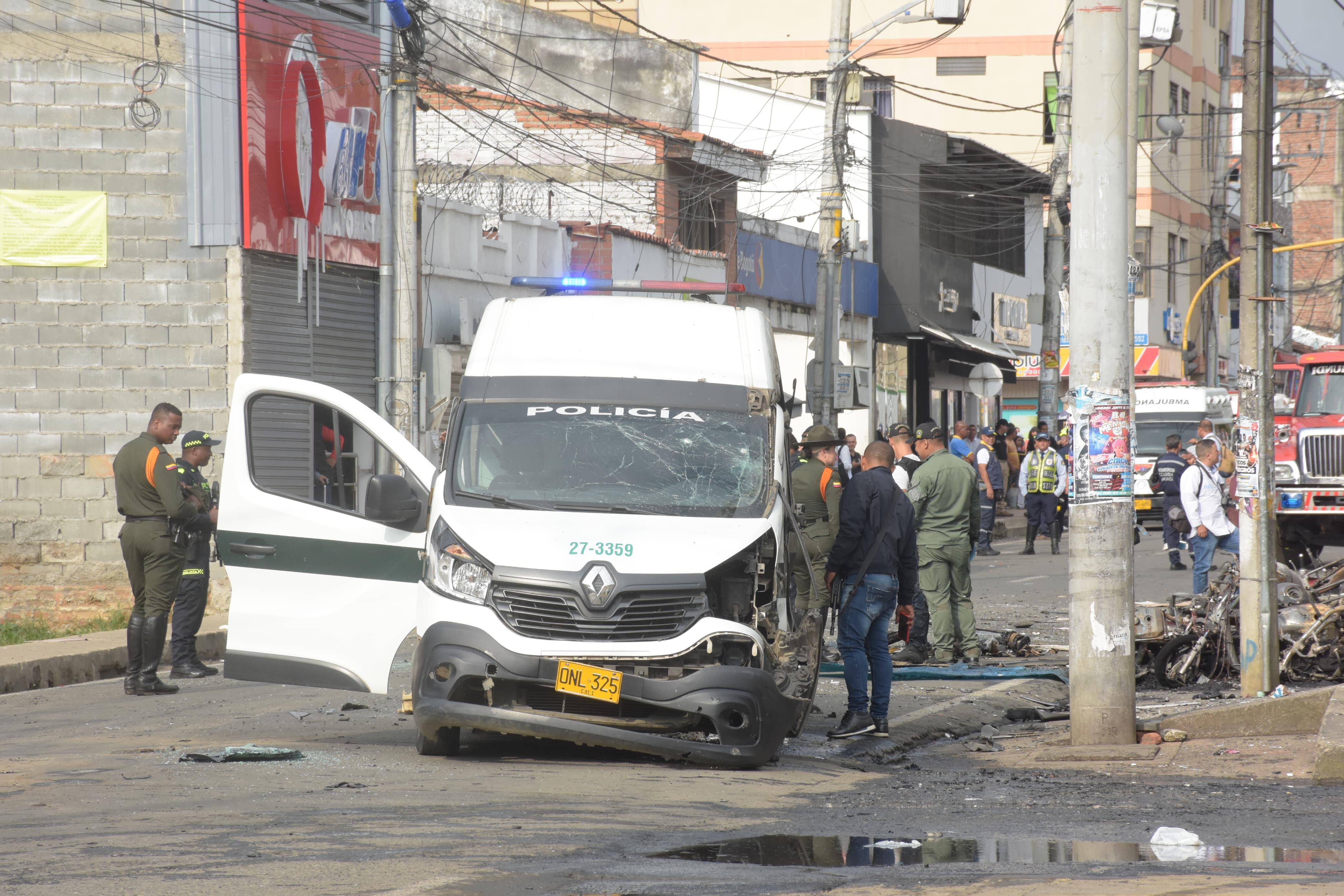 Motobomba en el Centro de Jamundí
