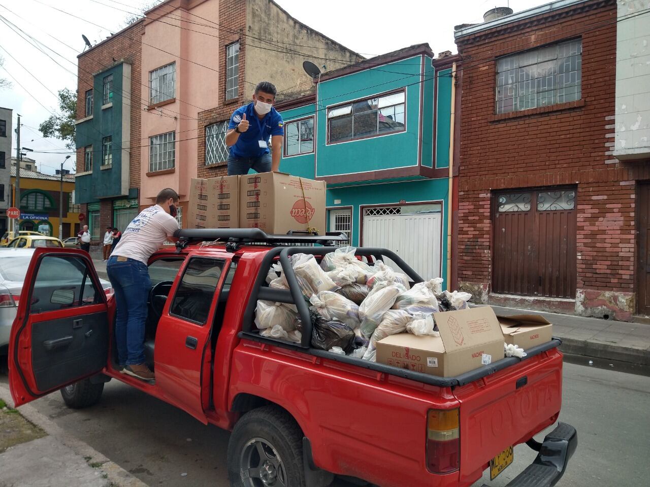 Camioneta hurtada en Bogotá