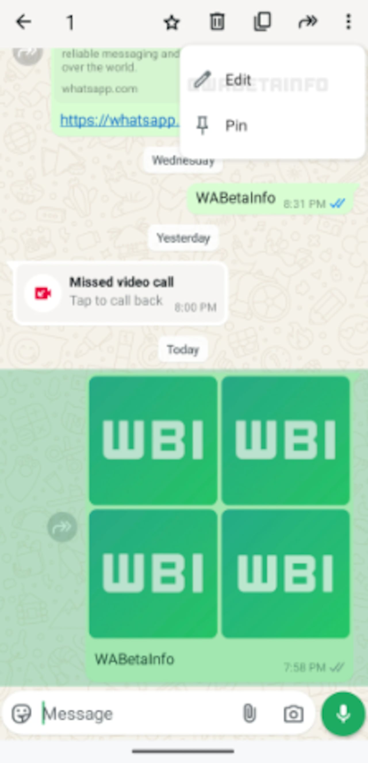 Pronto será posible corregir errores en WhatsApp sin reenviar mensajes.