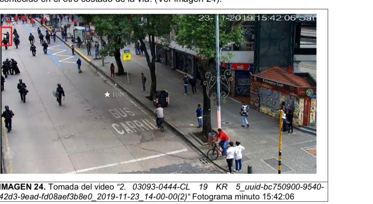 Dilan Cruz escena del impacto