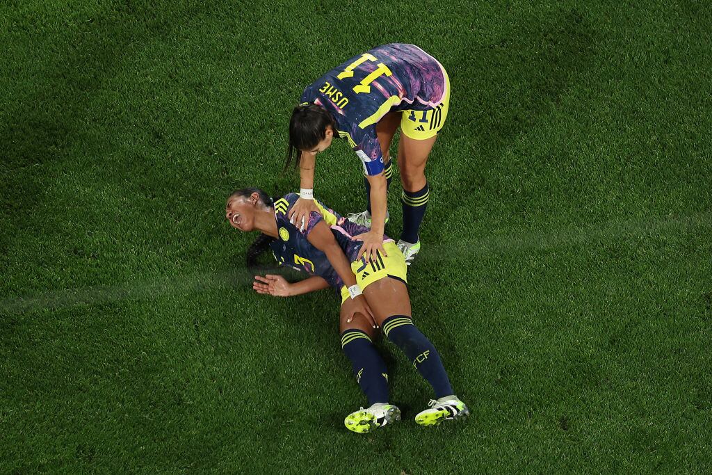 Ambas jugadoras comparten en el América de Cali