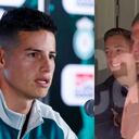 Buscaron al papá del 10 tras el arribo a México.