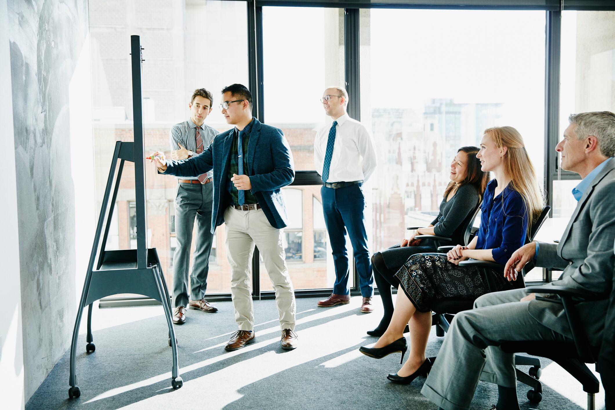 Empresarios - líderes - jefes - empresas