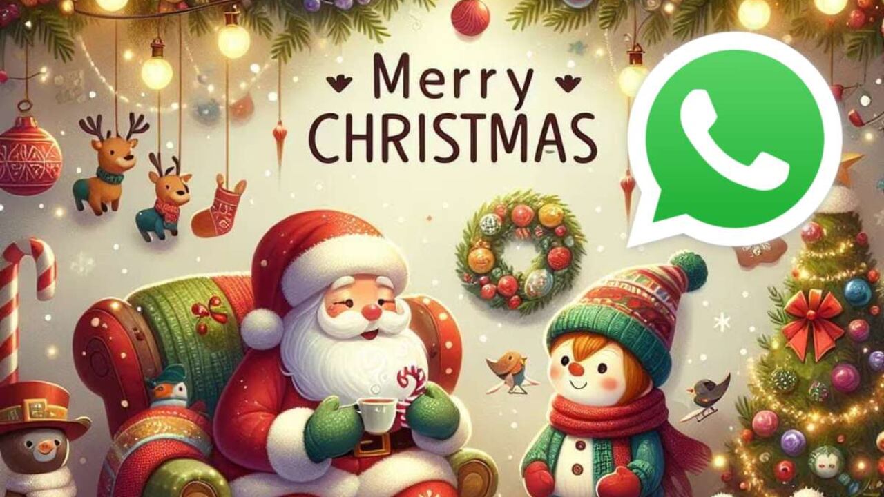 Usuarios de WhatsApp suelen enviar mensajes de feliz Navidad cuando son las 12 de la noche el 24 de diciembre.