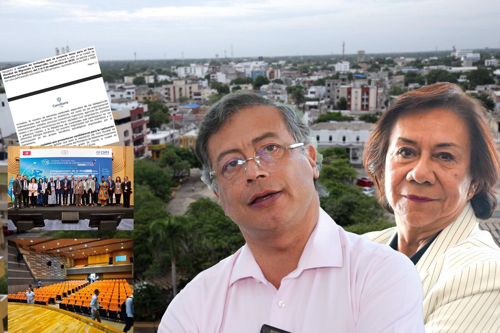 El Foro Mundial sobre Migración y Desarrollo de 2025, que se realizará en Colombia, solo podrá recibir a 400 asistentes.