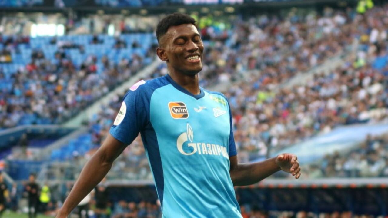 Gol del colombiano con el Zenit de San Petersburgo