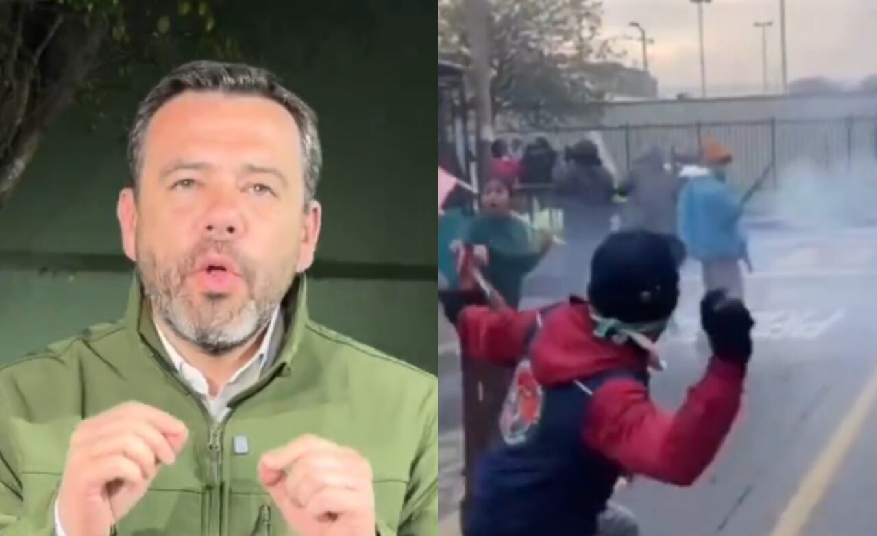 Galán ordenó el uso legítimo de la fuerza por parte de la Policía de Bogotá.