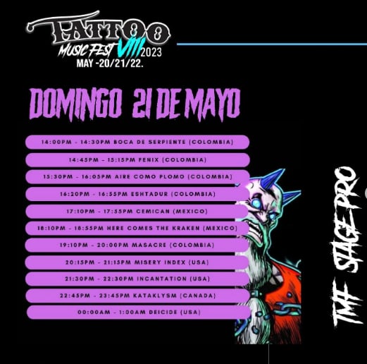 Tattoo Music Fest. Día 2.