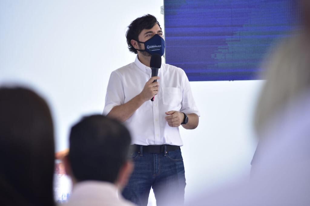 Jaime Pumarejo Heins, alcalde de Barranquilla.