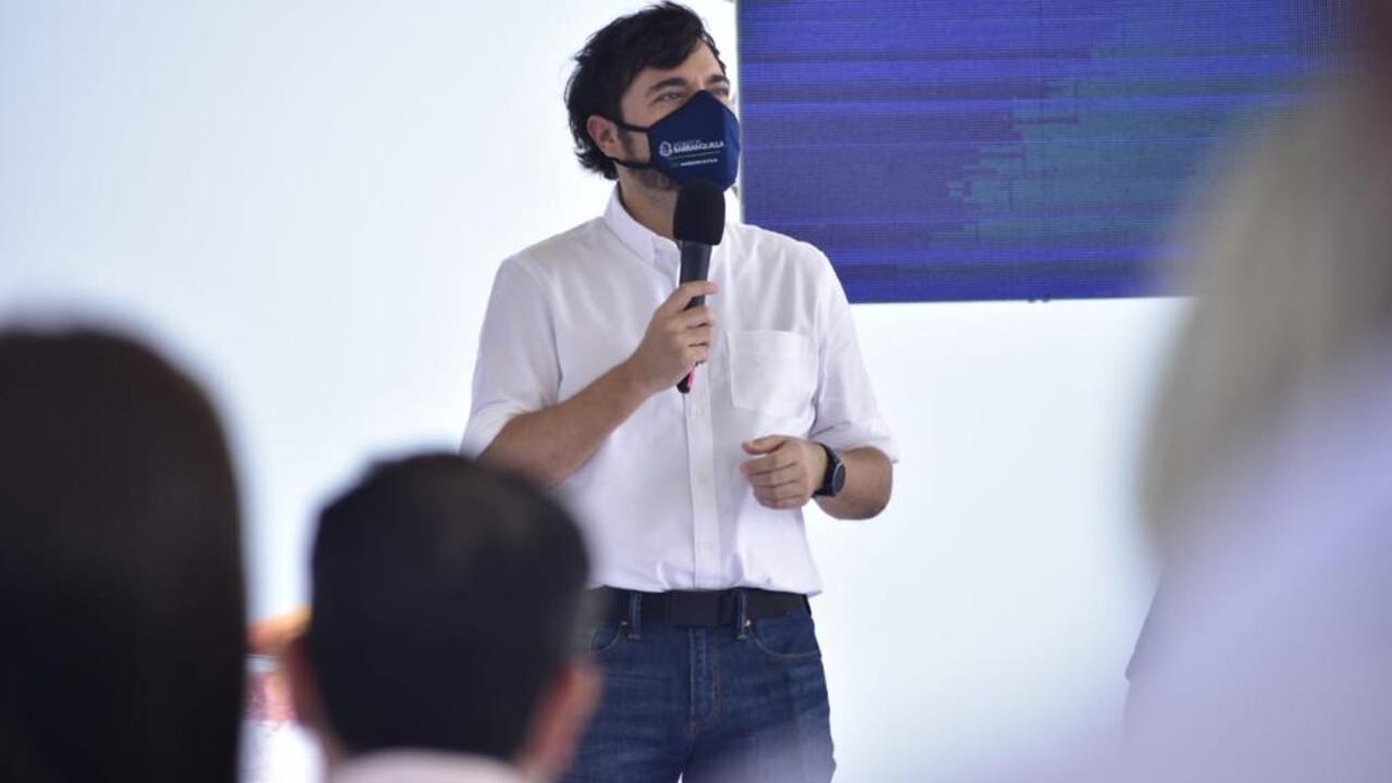 Jaime Pumarejo Heins, alcalde de Barranquilla.