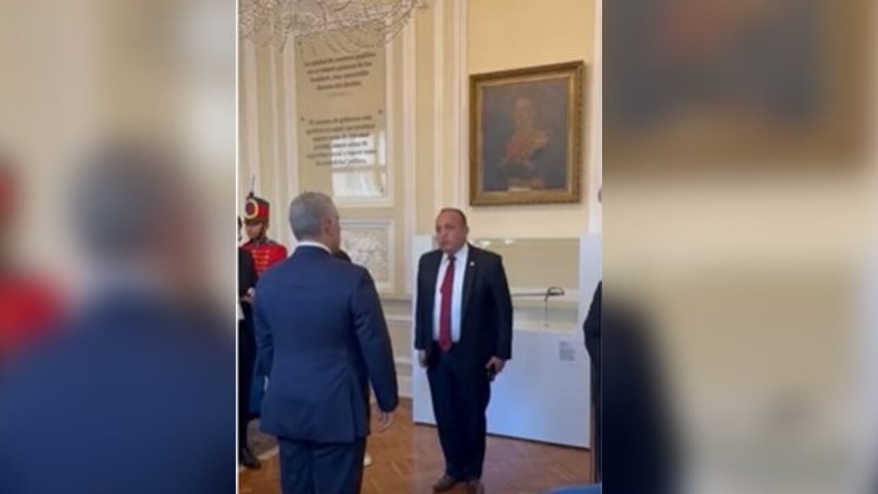 Duque da la orden de que la espada de Bolívar salga de la Casa de Nariño.