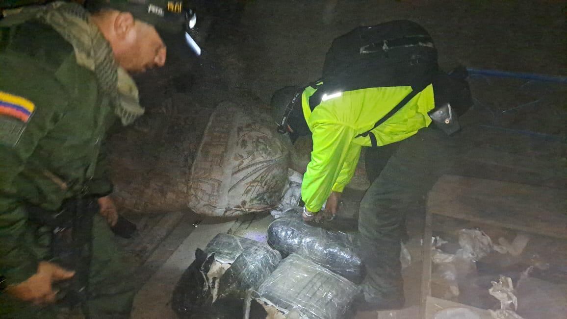 Incautan importante cargamento de Heroína en Nariño.