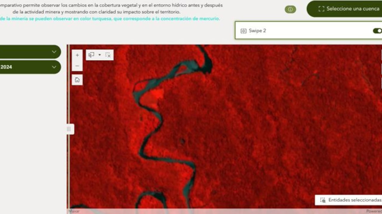 Monitoreo satelital del parque Farallones de Cali