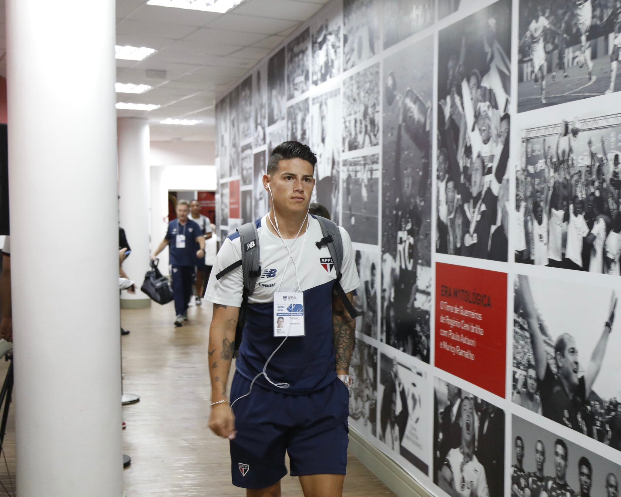 James Rodríguez, jugador de Sao Paulo